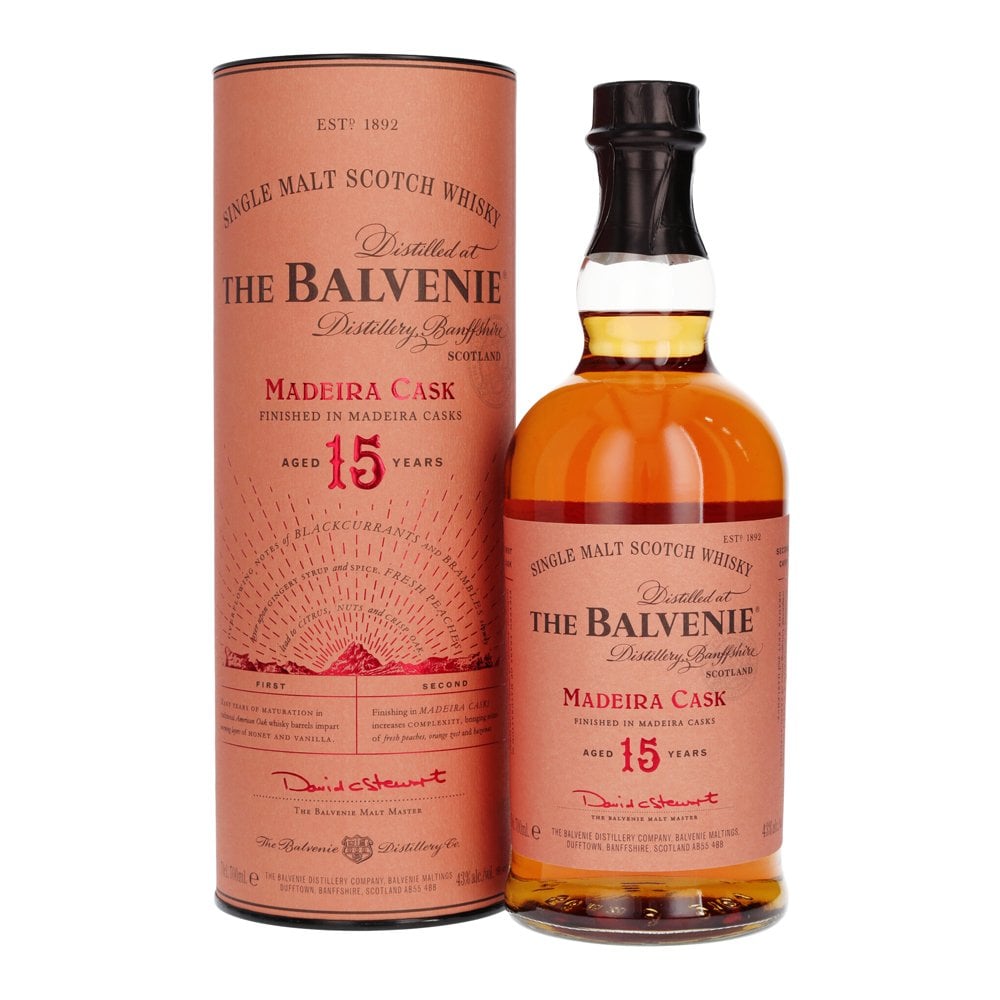 百富15年馬德拉桶威士忌700ml THE BALVENIE 15 YEARS MADEIRA CASK