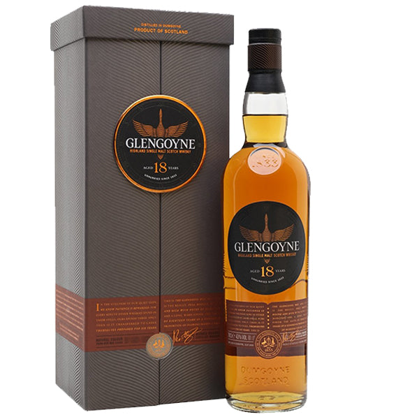 格蘭歌尼18年單一麥芽威士忌700ML GLENGOYNE 18YRS SINGLE MALT WHISKY