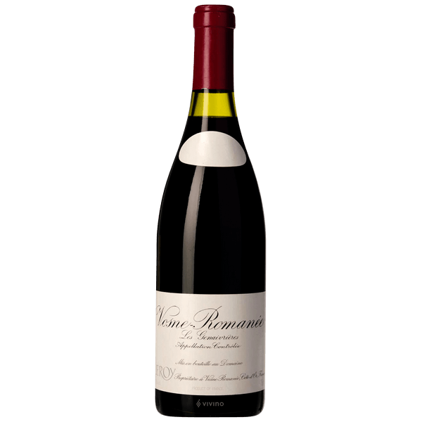 樂樺酒莊沃恩羅曼尼傑奈里爾園1998年 750ml DOMAINE LEROY LES GENEVRIERES