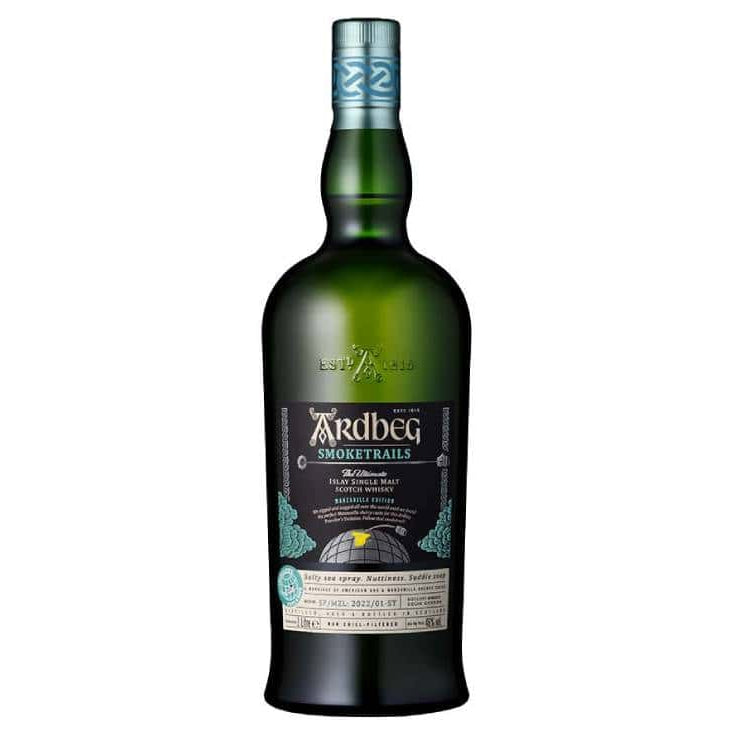 雅柏煙霧之蹤單一麥芽威士忌 1000ml ARDBE SMOKETRAILS ISLAY SINGLE MALT SCOTCH WHISKY