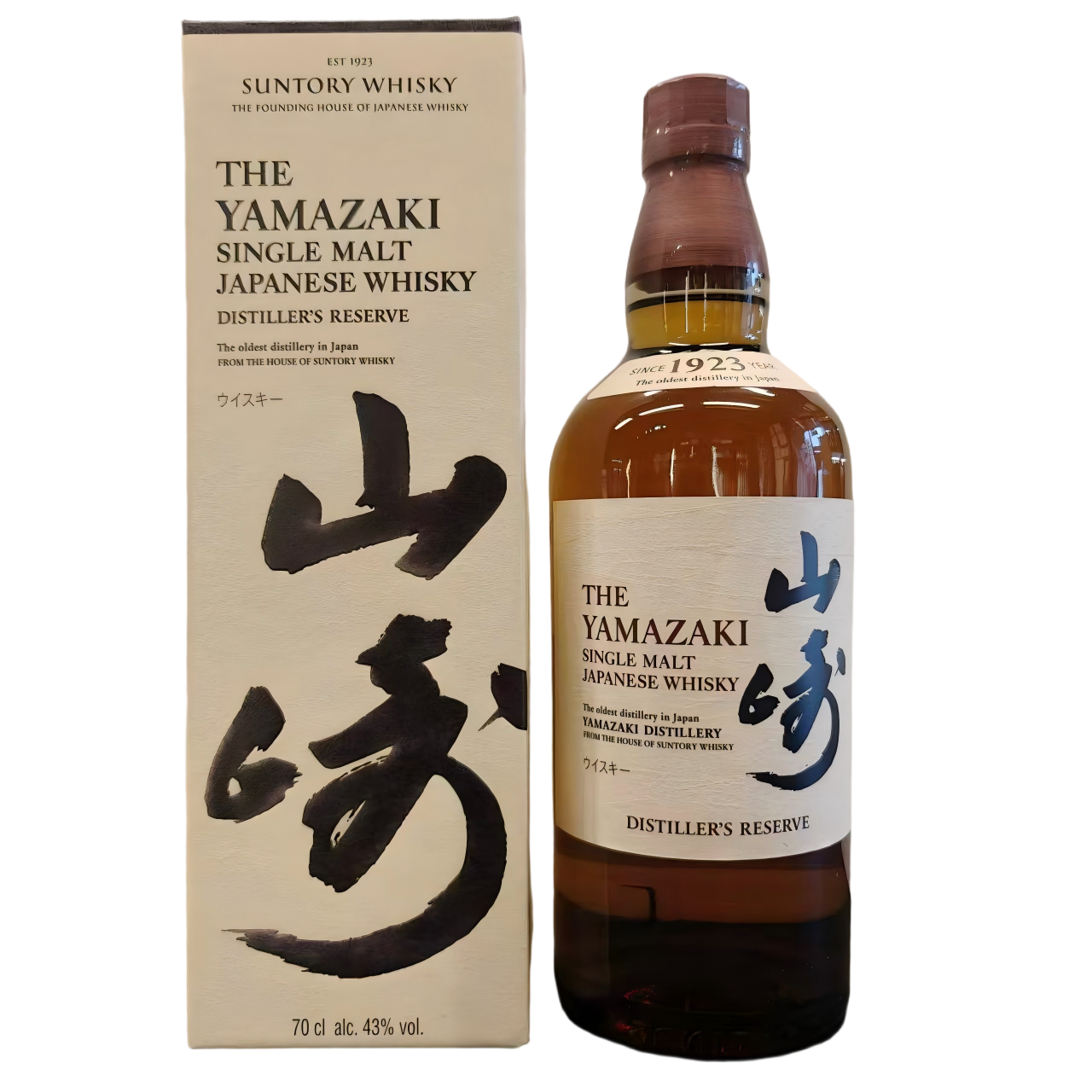 山崎1923單一麥芽威士忌 700ml THE YAMAZAKI SINGLE MALT WHISKY