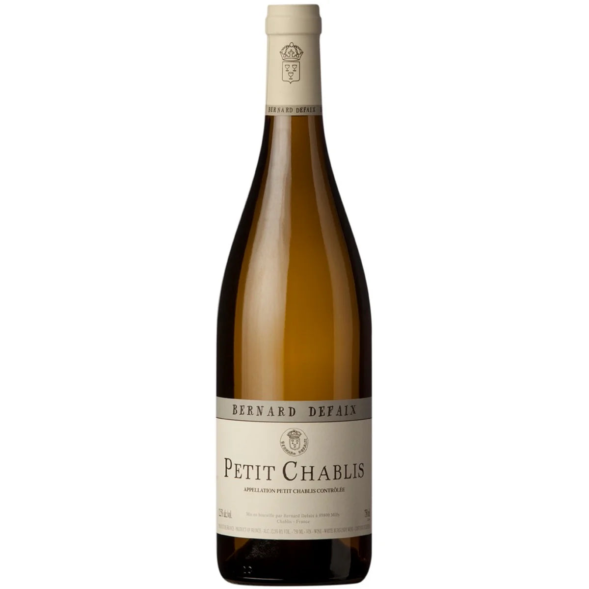 伯納德杜飛莊園小夏佈利白2019年750ml DOMAINE BERNARD DEFAIX PETIE CHABLIS