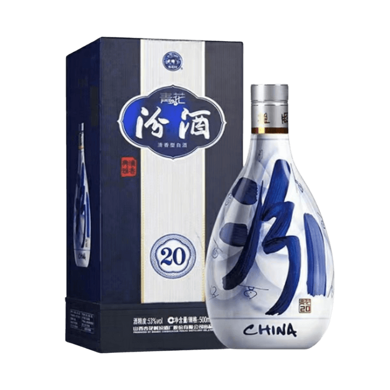 汾酒青花瓷20年陳釀42度(清香型白酒) 500ml