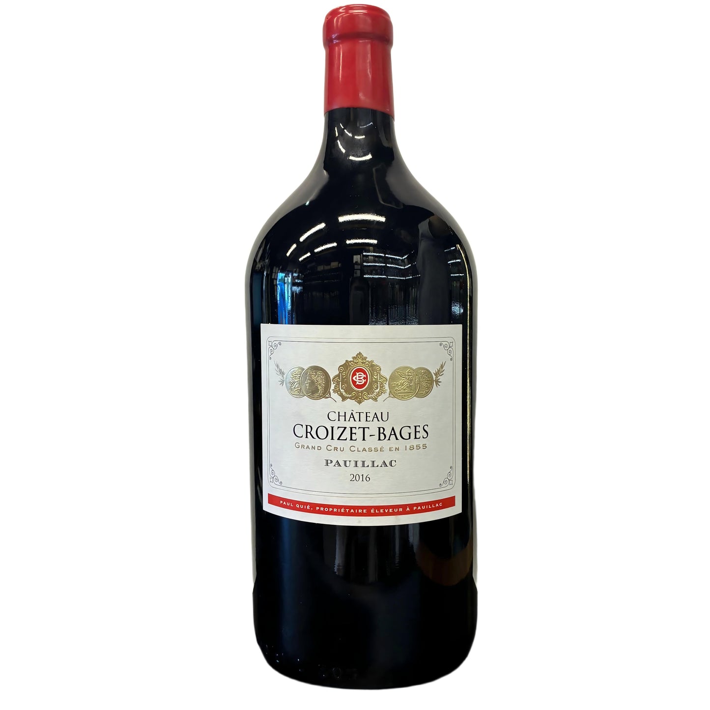 歌碧莊園2016年(原莊木盒)3000ml CHATEAU CROIZET-BAGES 2016 3000ML