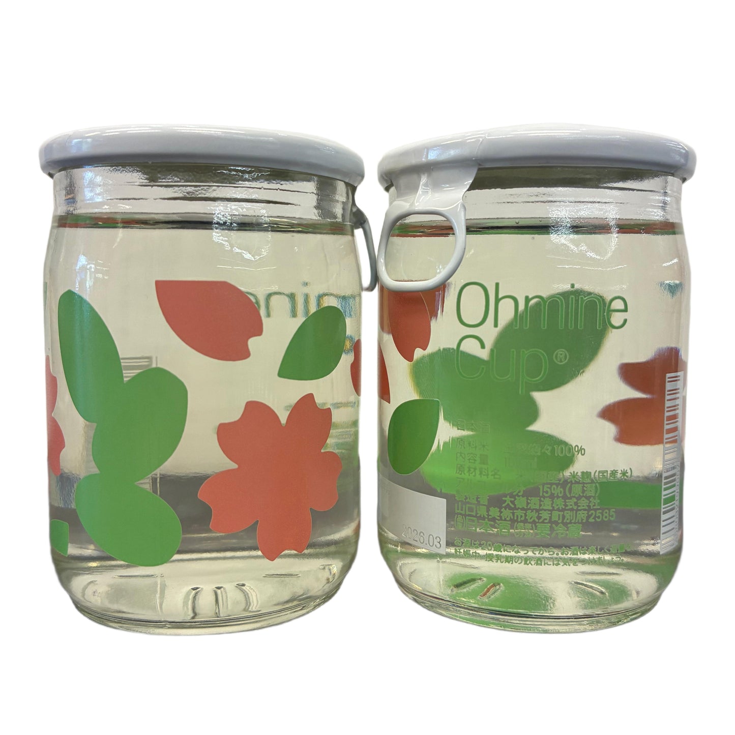 3粒米-出羽燦(櫻花杯)100ml OHMINE CUP