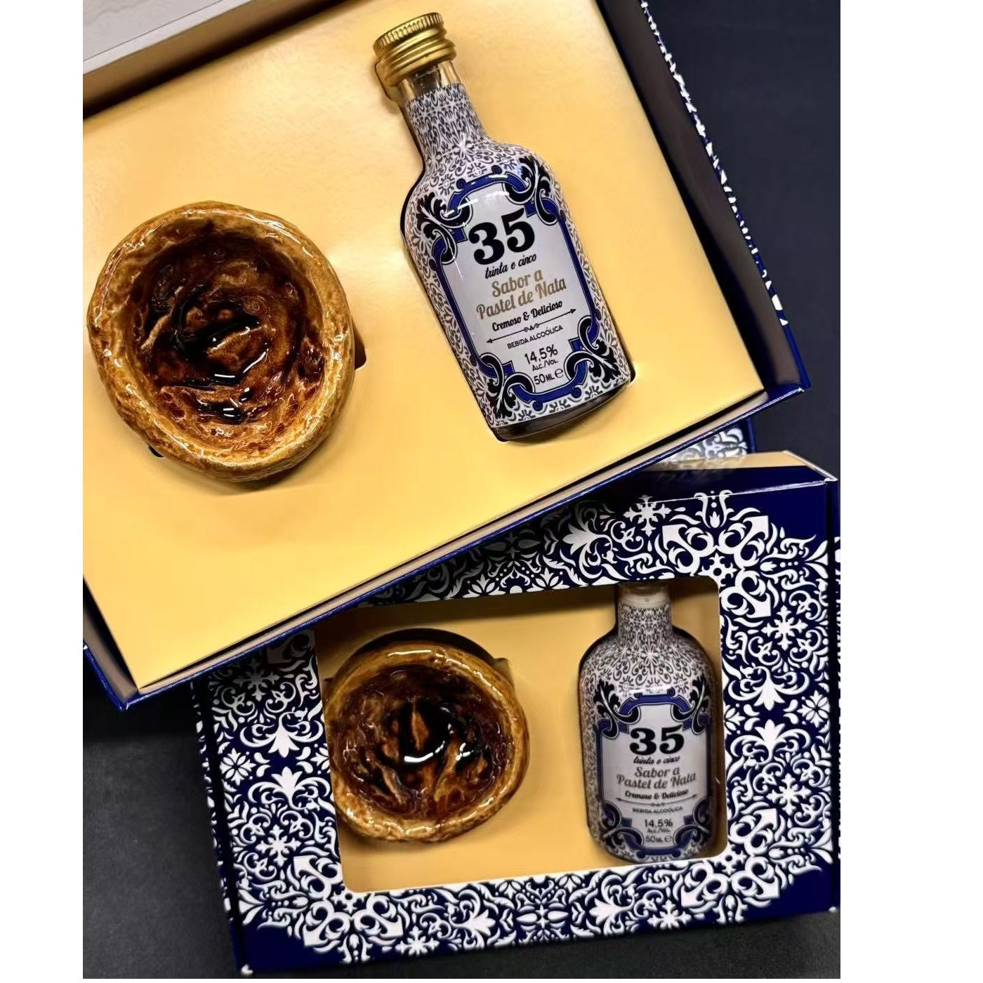 葡撻酒【回味】禮盒套裝(50ml+葡撻杯) Licor 35 Memories Pack 50ml