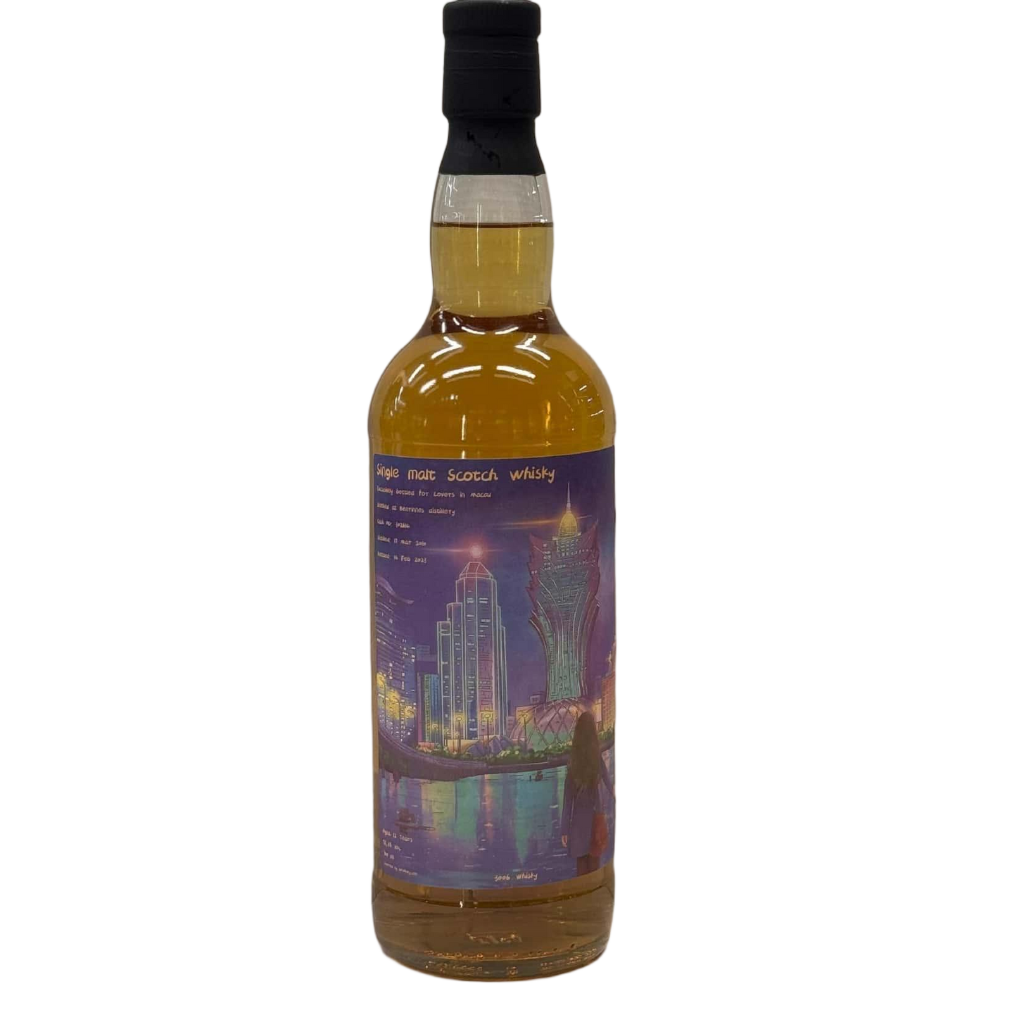 澳門懷舊系列威士忌【情人節】本霖斯12年(2010年蒸餾)一套 700ml /支 Benrinnes 12 YO (2010-2013) Cask 302614-For Lovers in Macau