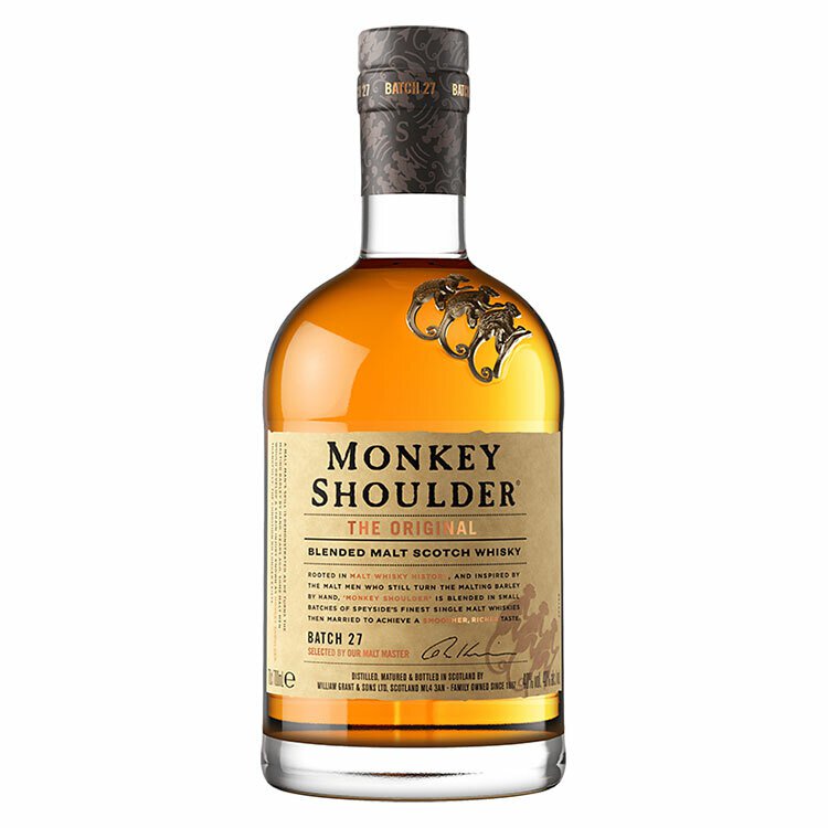 三隻猴子調和威士忌700ML MONKEY SHOULDER BLENDED MALT SCOTCH WHISKY