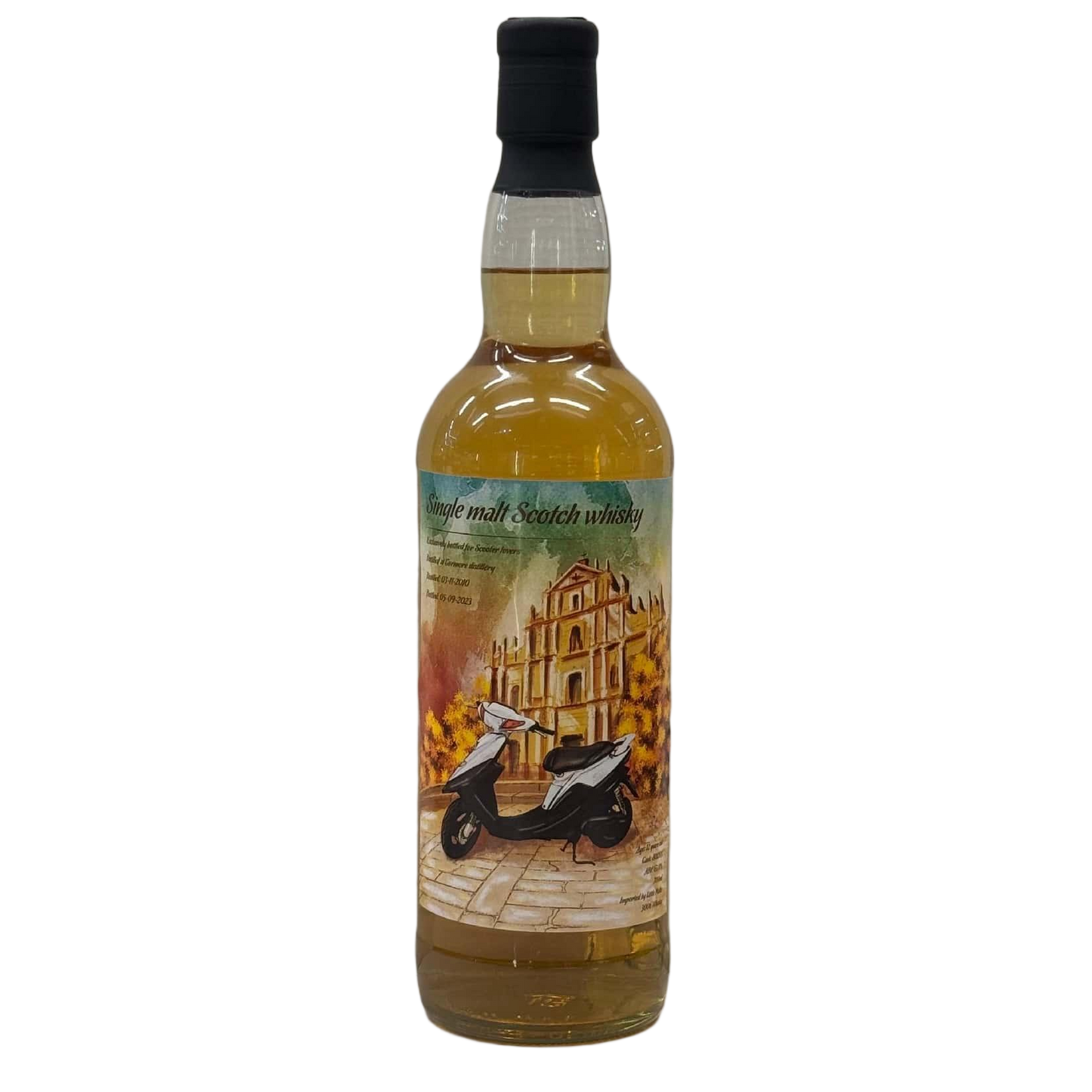 澳門懷舊系列威士忌【摩托愛好者】托摩爾12年(2010年蒸餾) 700ml Tormore 12 YO For Scooter Lovers (2010-2023) Cask 801203