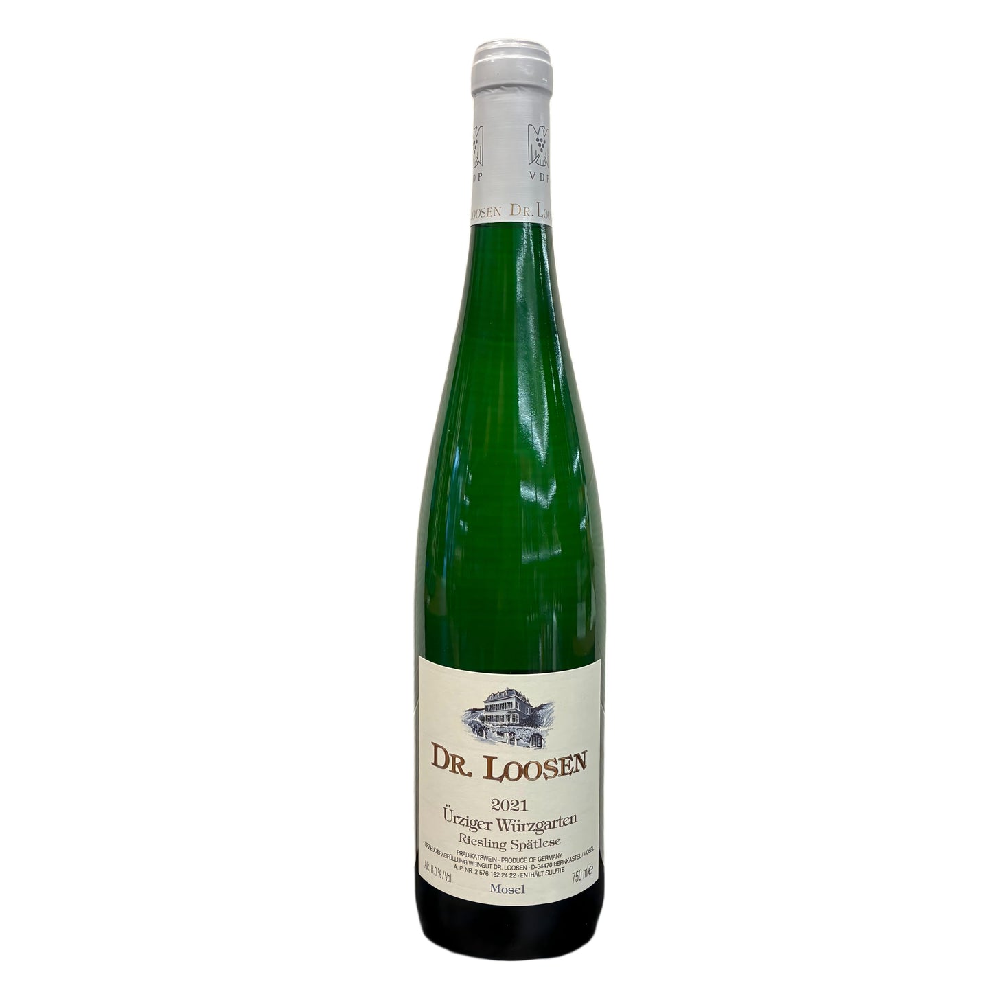 路森衛恩莊園珍藏雷司令甜白葡萄酒2024年750ml Dr.Loosen Wehlener Sonnenuhr Riesling Kabinett 2023