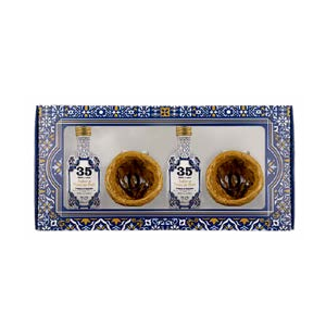 葡撻酒【甜美回憶】禮盒套裝(50ml X2+葡撻杯2個) Licor 35 Sweetheart Memories Pack 50ml X 2