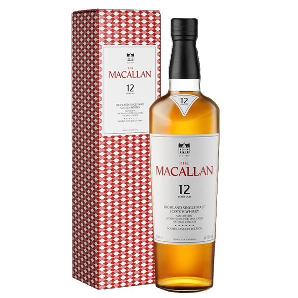 麥卡倫12年雙桶威士忌(700ML) THE MACALLAN HIGHLAND SINGLE MALT WHISKY AGE 12 YEARS DOUBLE CASK