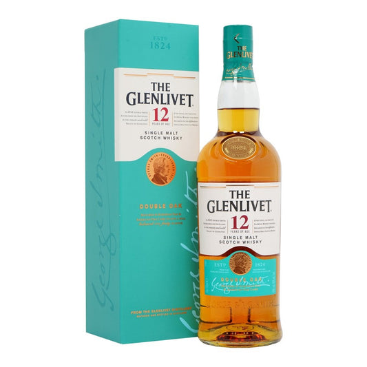 格蘭威特12年雙桶43度750ml  GLENLIVET 12 YRS DOUBLE OAK