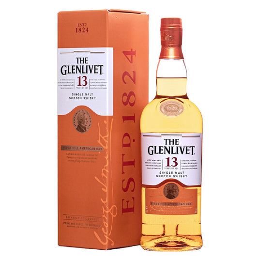 格蘭威特13年700ml  GLENLIVET 13 YRS FIRST FILL AMERICAN OAK