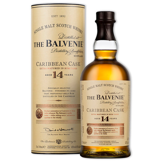 百富14年加勒比桶純麥威士忌 THE BALVENIE 14 YEARS CARIBBEAN CASK