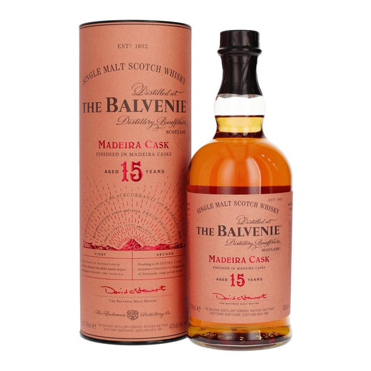 百富15年馬德拉桶威士忌700ml  THE BALVENIE 15 YEARS MADEIRA CASK