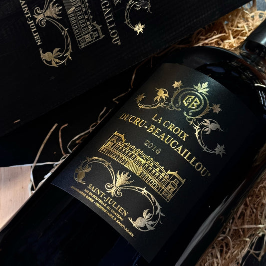 寶嘉龍莊園副牌2016年(原莊木盒)3000ml   LA CROIX DUCRU-BEAUCAILLOU