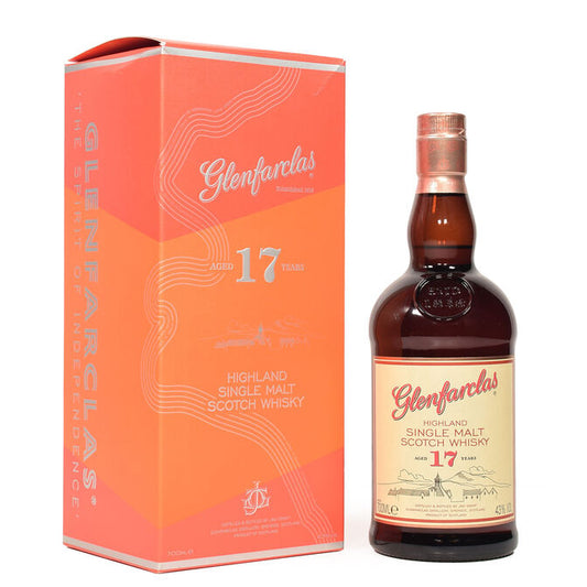 格蘭花格17年雪莉桶單一麥芽威士忌700ml  GLENFARCLAS  AGE 17 YEARS WHISKY