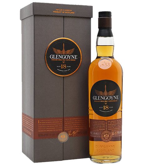 格蘭歌尼18年單一麥芽威士忌700ML GLENGOYNE 18YRS SINGLE MALT WHISKY