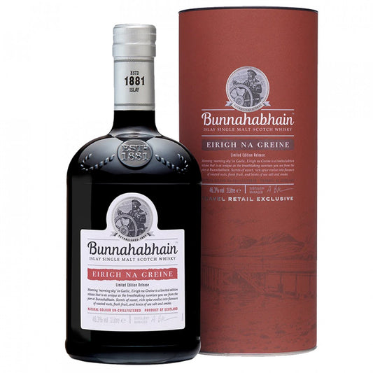 布納哈本 日出 單一麥芽威士忌1L  BUNNAHABHAIN EIRIGH NA GREINE ISLAY SINGLE MALT SCOTCH WHISKY 1L
