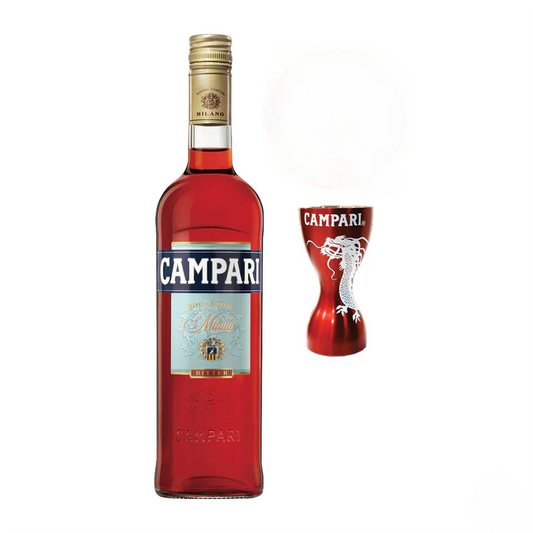 金巴利口酒套裝(附龍年量酒器) 750ml Campari (Free Campari Cocktail Jigger)