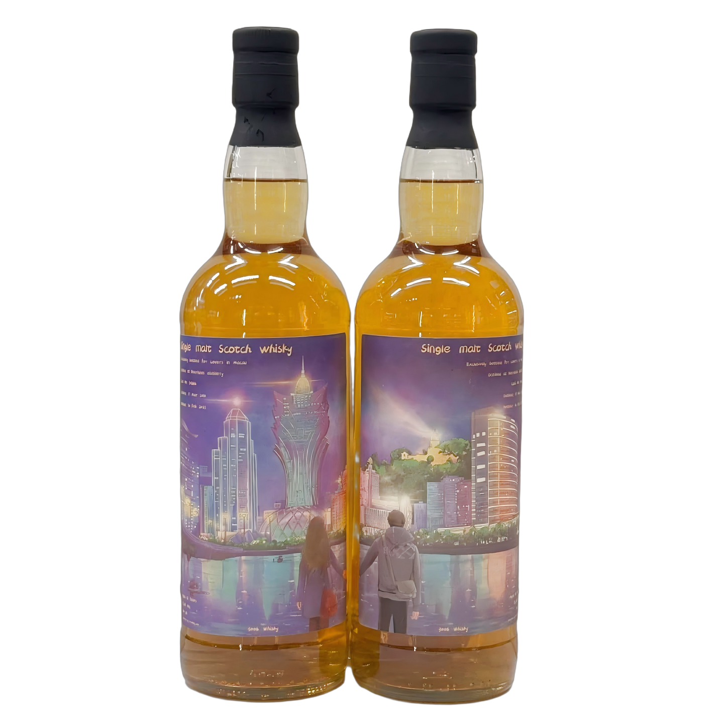 澳門懷舊系列威士忌【情人節】本霖斯12年（2010年蒸餾）一套 700ml /支   Benrinnes 12 YO (2010-2013) Cask 302614-For Lovers in Macau