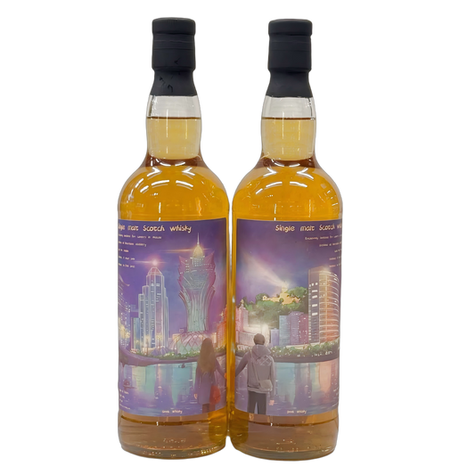 澳門懷舊系列威士忌【情人節】本霖斯12年（2010年蒸餾）一套 700ml /支   Benrinnes 12 YO (2010-2013) Cask 302614-For Lovers in Macau