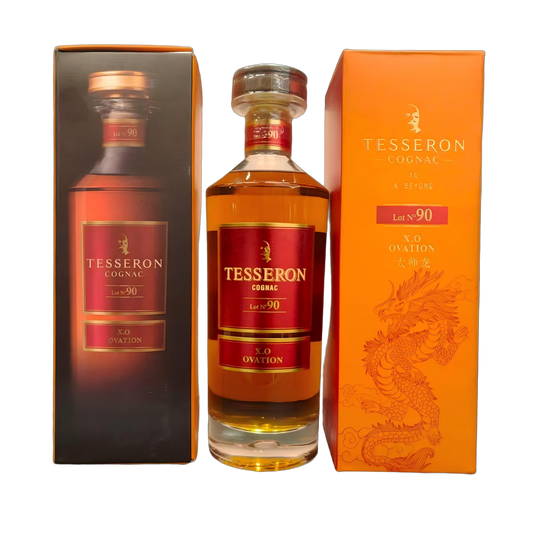 太師龍90號X.O 干邑 700ml    TESSERON COGNAC LOT 90 X.O （DRAGON EDITION）