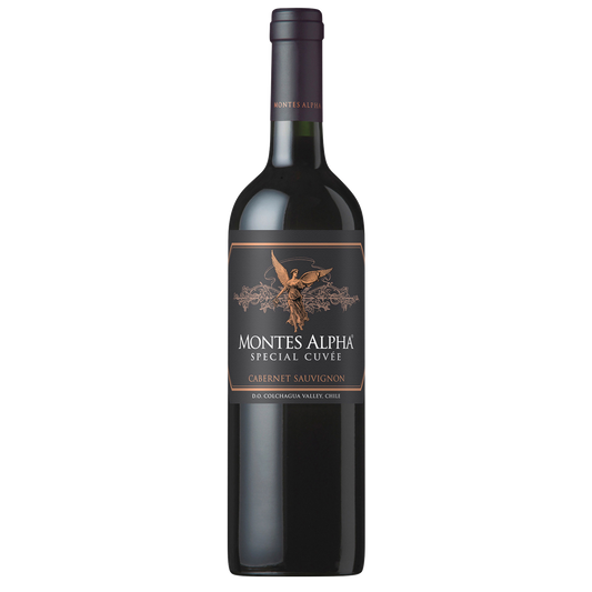 智利蒙帝斯阿法特釀赤霞珠2022年 750ml  Montes Alpha Special Cuvee Cabermet Sauvignon