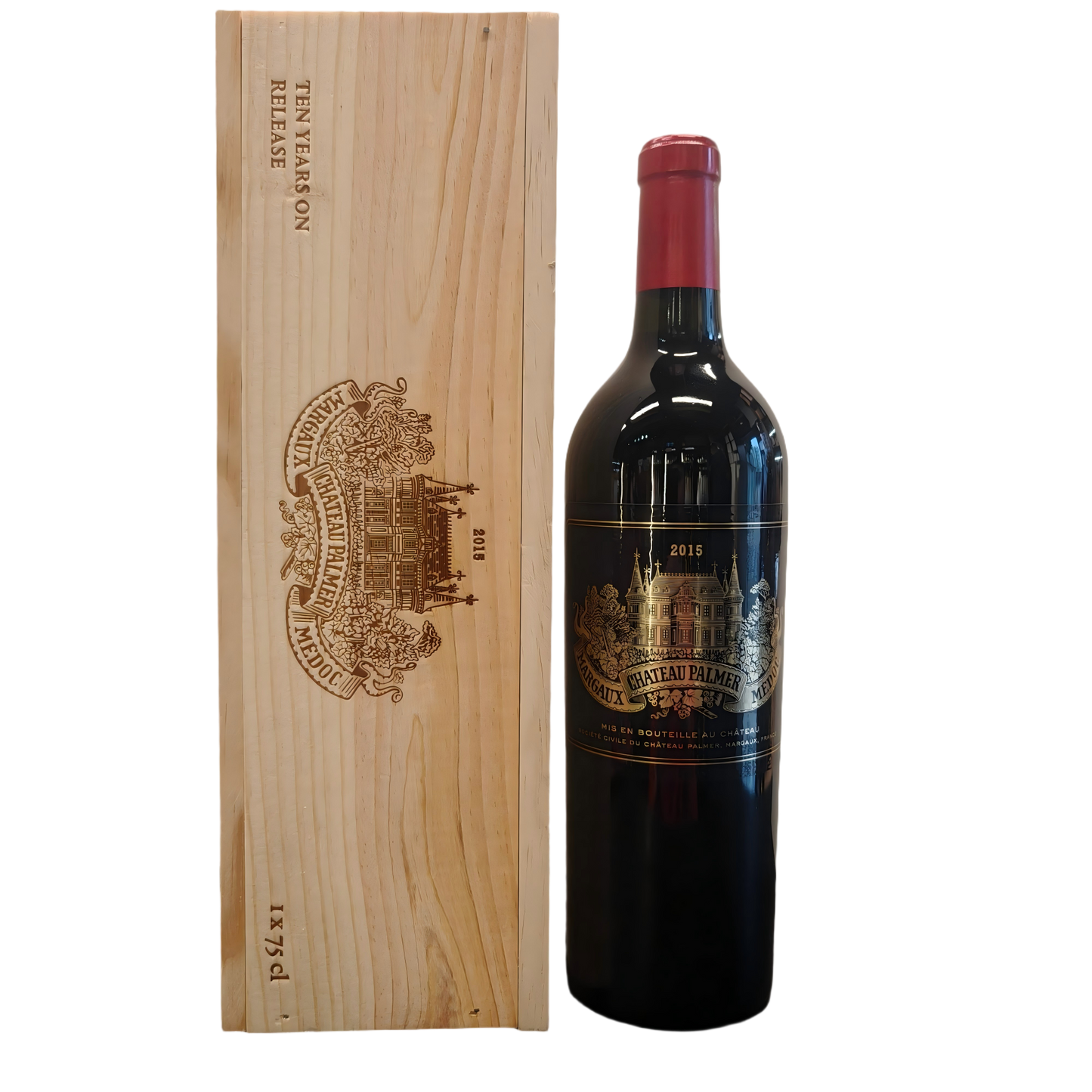 寶馬酒莊2015年(酒廠原裝單支木盒) 750ml CHATEAU PALMER