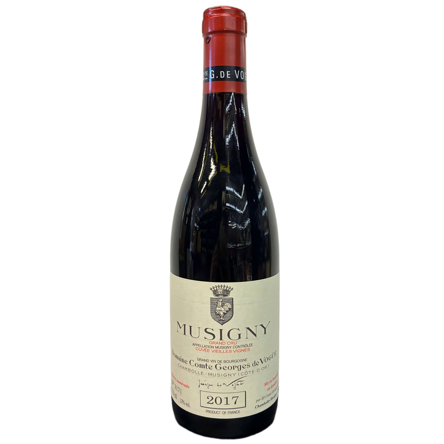 武戈伯爵酒莊慕絲妮特級園老藤2017年 DOMAINE COMTE GEORGES DE VOGUE CUVEE VIEILLES VIGNES MUSIGNY GRAND CRU