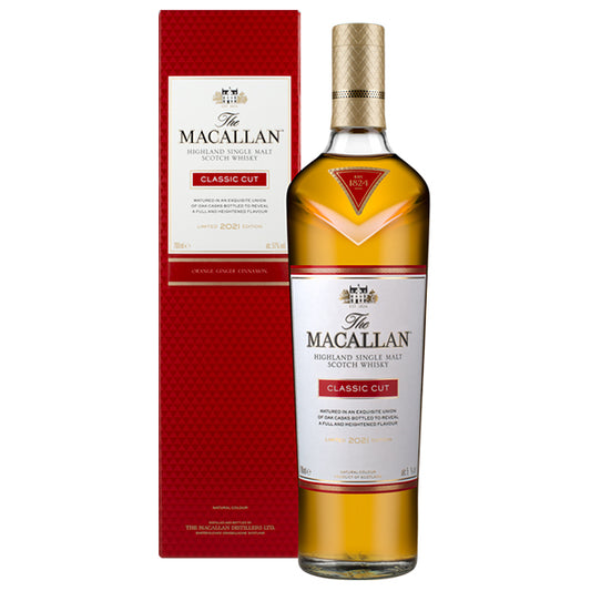 麥卡倫精粹系列2021年度限量版威士忌700ML MACALLAN CLASSIC CUT 2021 EDITION SINGLE MALT WHISKY