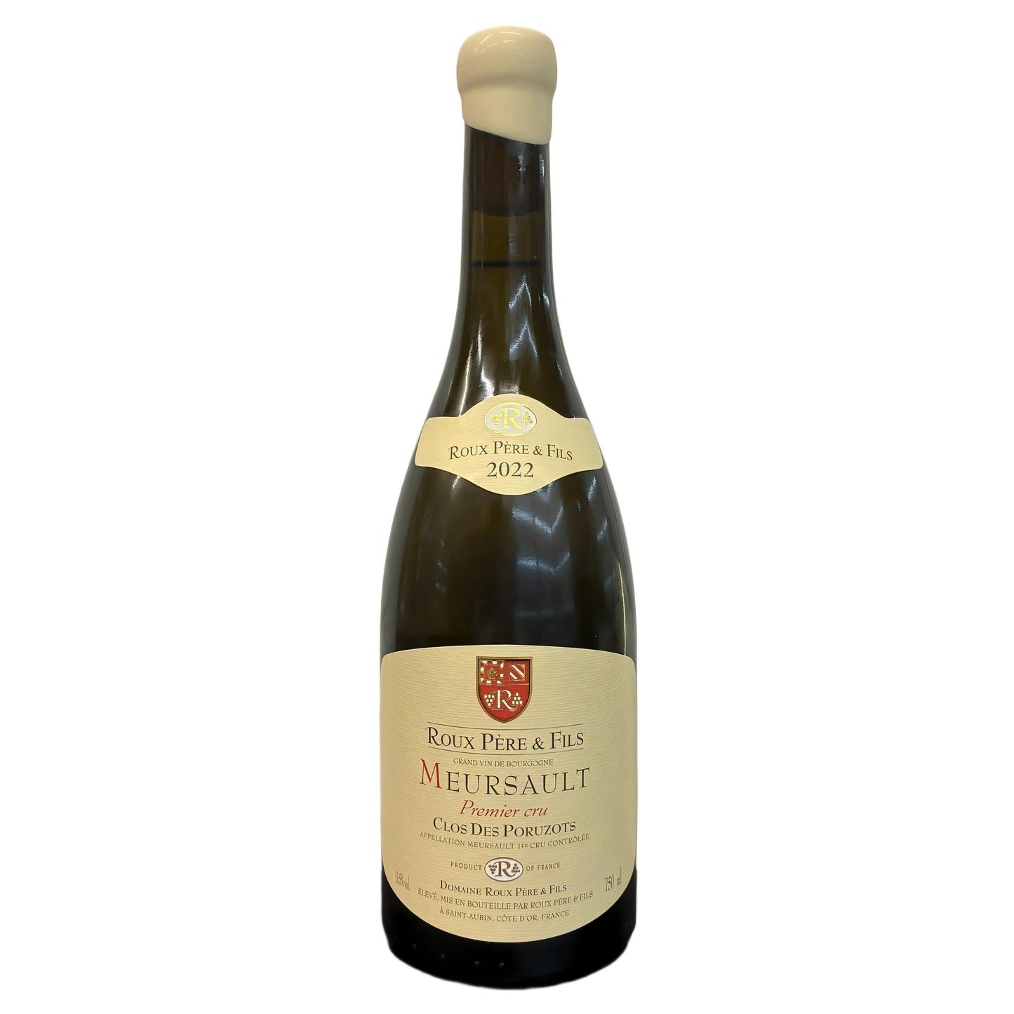魯氏父子酒莊波胡索園(默爾索一級園)2022年750ml  ROUX PERE & FILS CLOS DES PORUZOTS MEURSAULT 1ER CRU