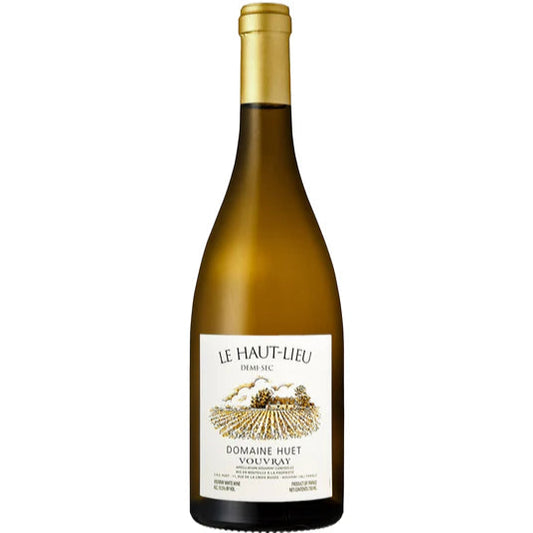 雨耶酒莊高地園半甜白葡萄酒2022年 750ml  DOMAINE HUET LE HAUT-LIEU DEMI-SEC VOUVARY