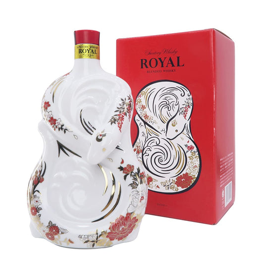 三得利生肖酒2025蛇年 600ml SUNTORY WHISKY ROYAL BLENDED WHISKY FOR THE YEAR 2025