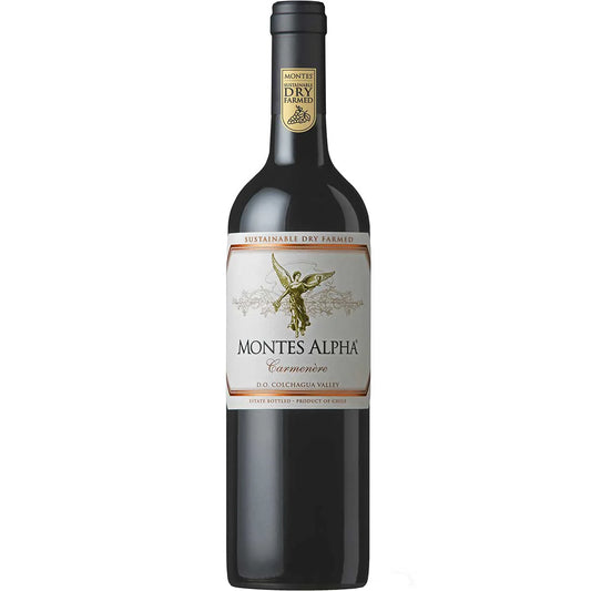 智利蒙帝斯阿法卡美娜紅2021年 750ml  Montes Alpha Carmenere