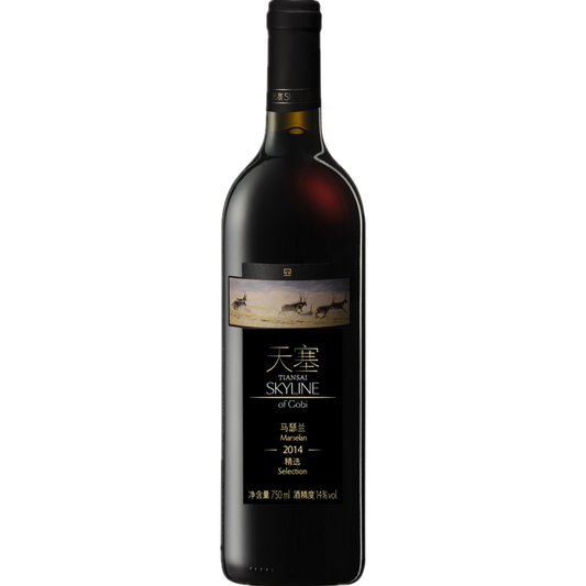 天塞酒莊精選馬瑟蘭紅2019年 750ml Skyline of Gobi Section Marselan