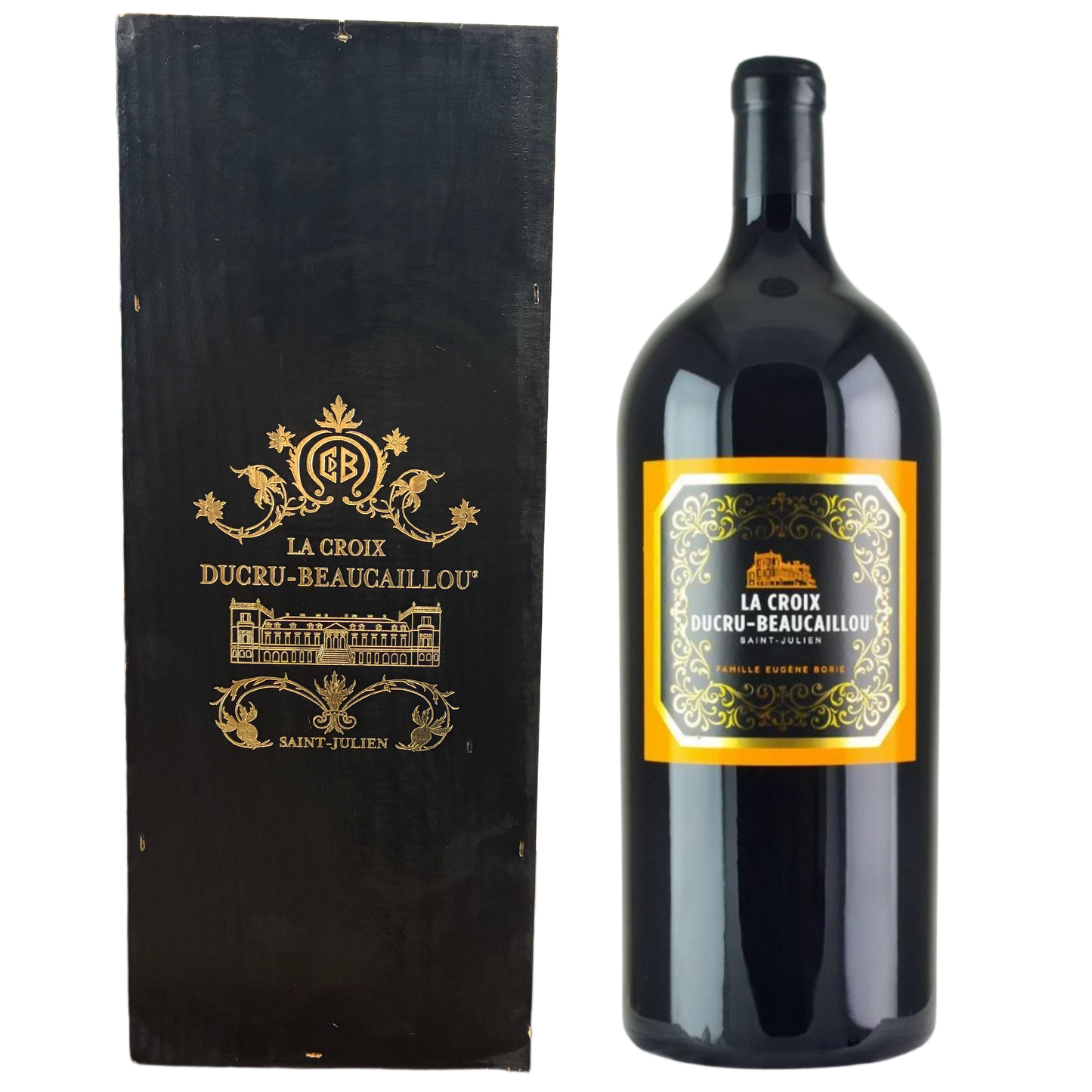 寶嘉龍莊園副牌2016年(原莊木盒)3000ml   LA CROIX DUCRU-BEAUCAILLOU