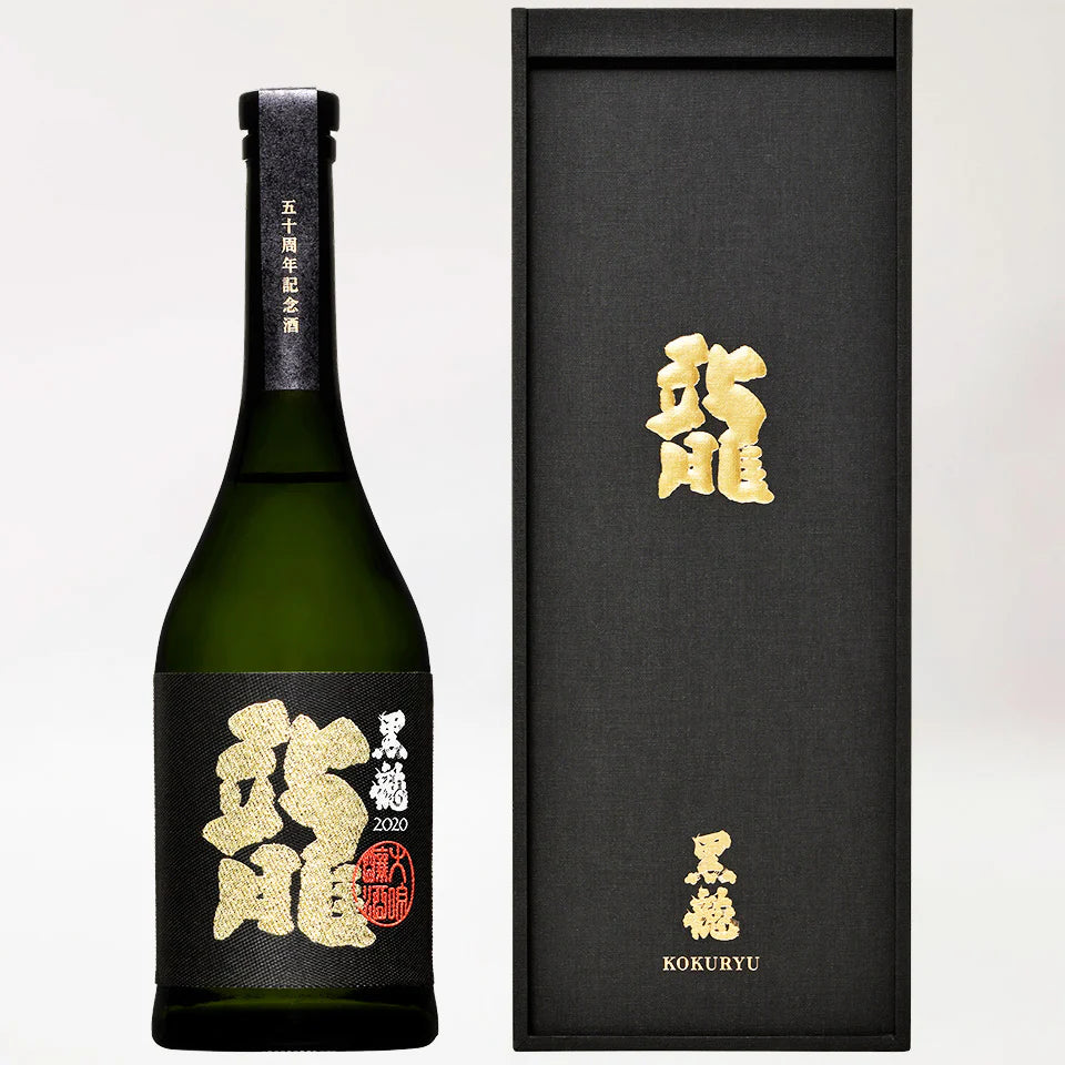 黑龍大吟釀【龍】五十週年紀念酒 720ml