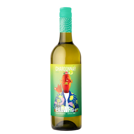 澳洲寶貝魚酒莊莎當妮白葡萄酒2021年 750ml BLOWFISH CHARDONNY