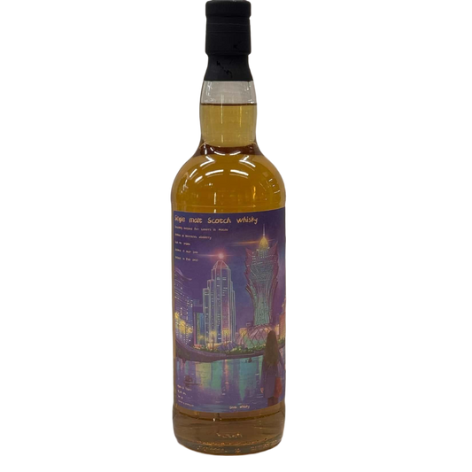 澳門懷舊系列威士忌【情人節-女版】本霖斯12年（2010年蒸餾） 700ml  Benrinnes 12 YO (2010-2013) Cask 302614-For Lovers in Macau