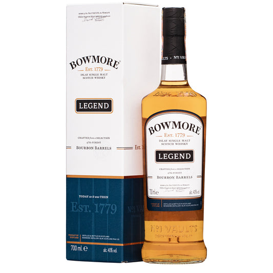 波摩傳奇波本桶700ML BOWMORE LEGEND BOURBON BARREL ISLAY SINGLE MALT SCOTCH WHISKY