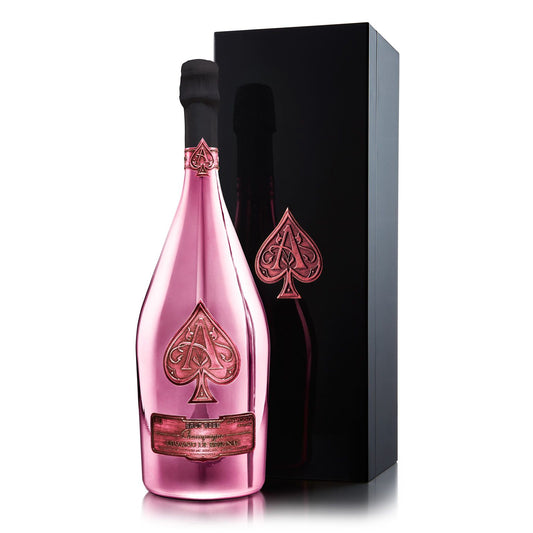 黑桃A桃紅禮盒香檳750ml  ARMAND DE BRIGNAC ROSE