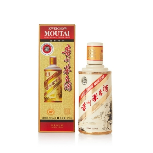 卡慕聯名-李白金花茅台 375ml