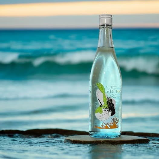 3粒米-夏之童話 美人魚 原酒 720ml